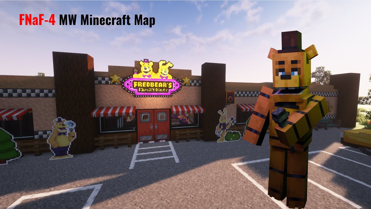 Custom Fredbear's/ Fnaf 4 Map tour - FNaF Managment Wanted