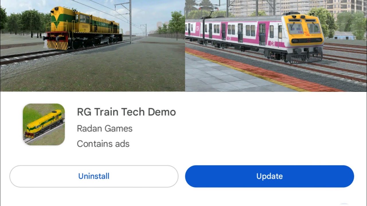 RG Train Tech Demo New Update 😱 Big Changes Coming! Android Gameplay 2026