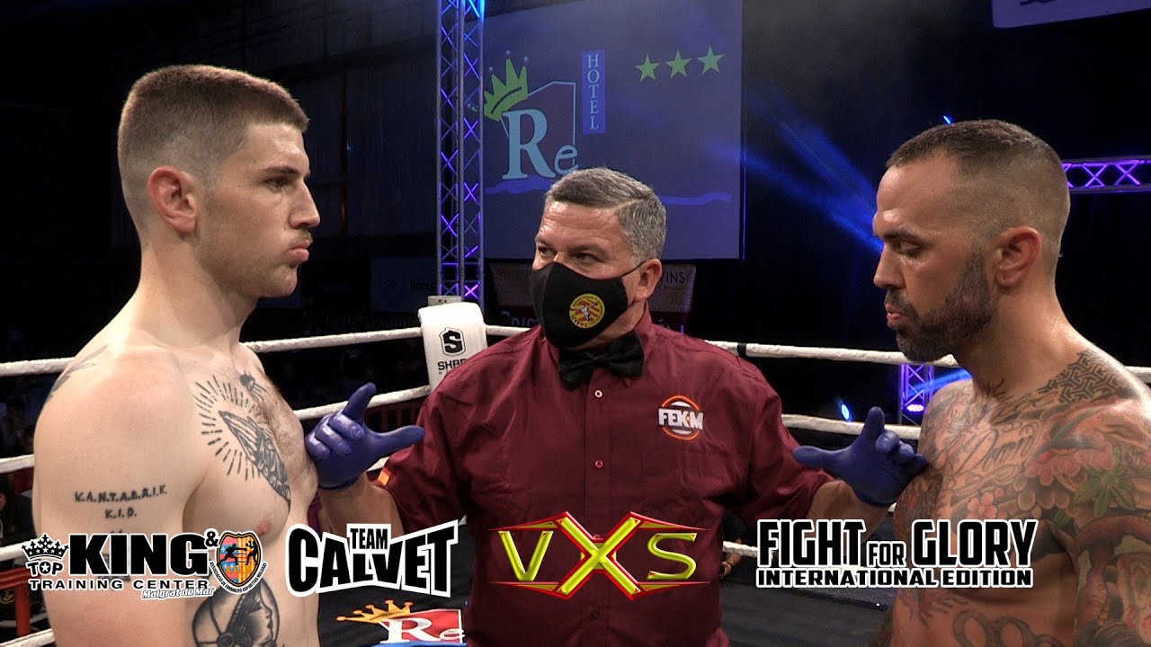 Borja Oyon VS Jordi Fern&aacute;ndez By VXS au FIGHT FOR GLORY Malgrat Del Mar