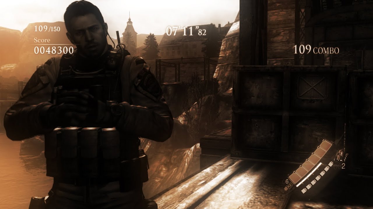 Resident Evil 6 Mercenaries - Steel Beast DUO - (BSAA Chris/RE2 Ada) - 1238K