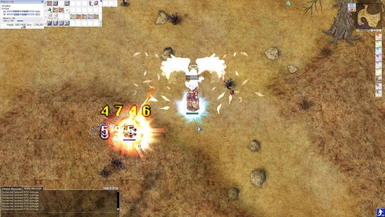 Ragnarok Online [iRO] - High Mage to Scholar Leveling 1-99 Level Up Cut - Sv Chaos