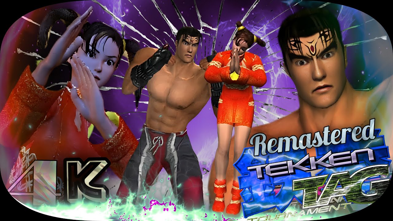 Xiaoyu  T8 style outfit & Jin  ( King moves ) Tekken Tag Remastered Hard UHD 4K 60 FPS 