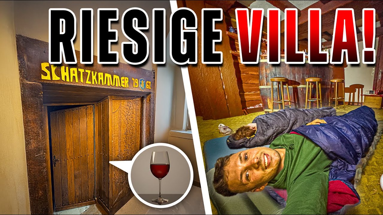 SCHATZKAMMER GEFUNDEN in verlassener VILLA! & OVERNIGHTER in der BAR! | mit @Jannaxrina