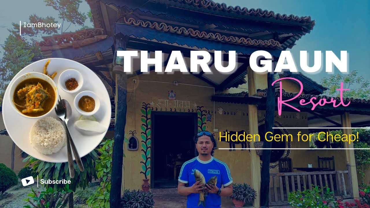 Exploring Tharu Gaun Resort | Net Fishing, Swimming, Food Tour, & Room Review | Relaxing Getaway