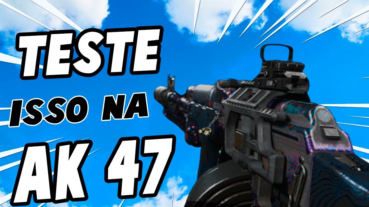 ESSA AK-47 FICOU MUITO FORTE NO WARZONE !! IDEAL PRA QUEM JOGA NO CONTROLE !