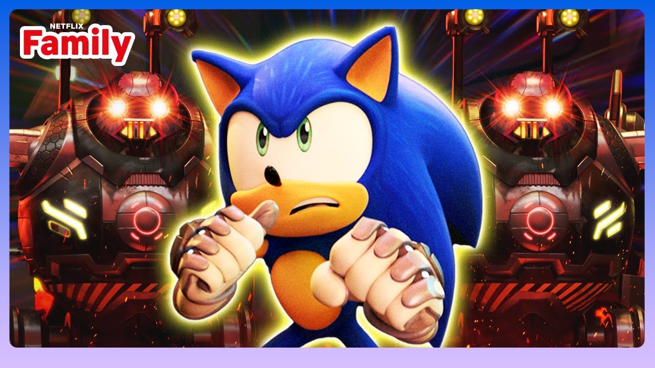 Sonic Battles the Chaos Council’s NEW Army 💥 Sonic Prime | Netflix Family