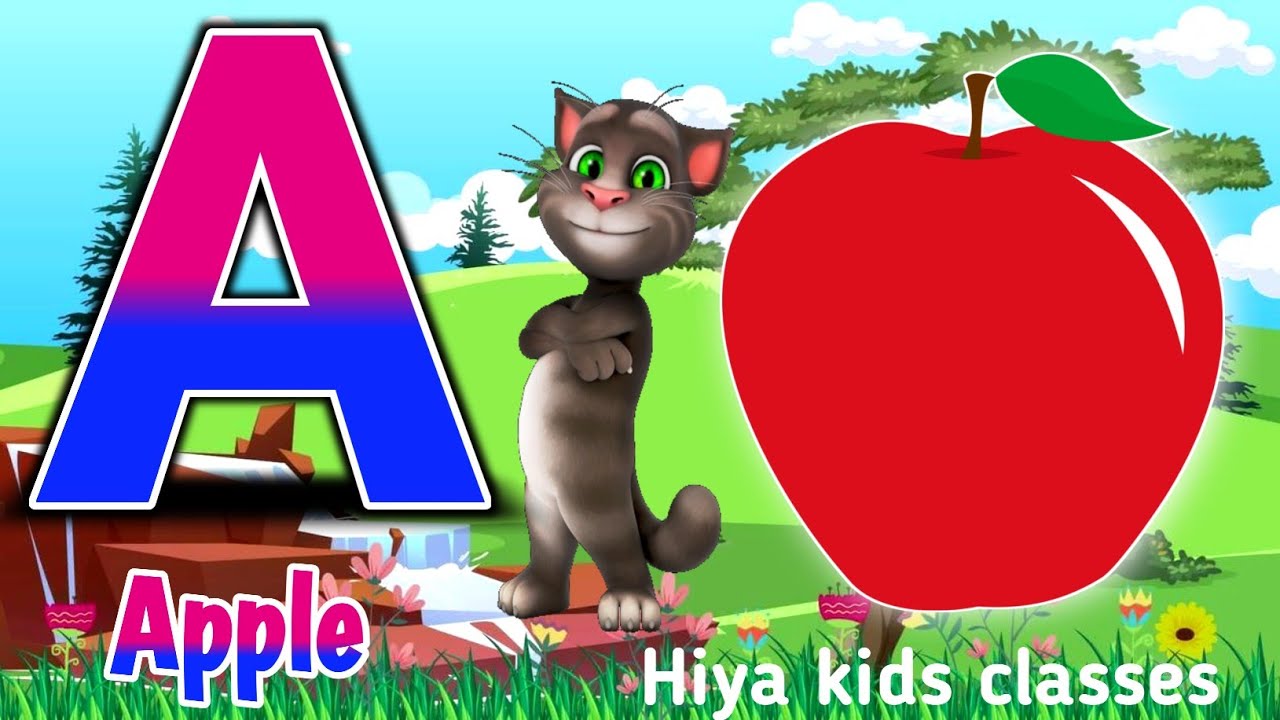 Phonics Song 2 with TWO Words in 3D - A For Airplane - ABC Alphabet Songs with Sounds for Children