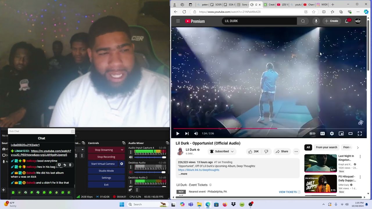 Lil Durk - Opportunist (Official Audio)Squeeze Reactions