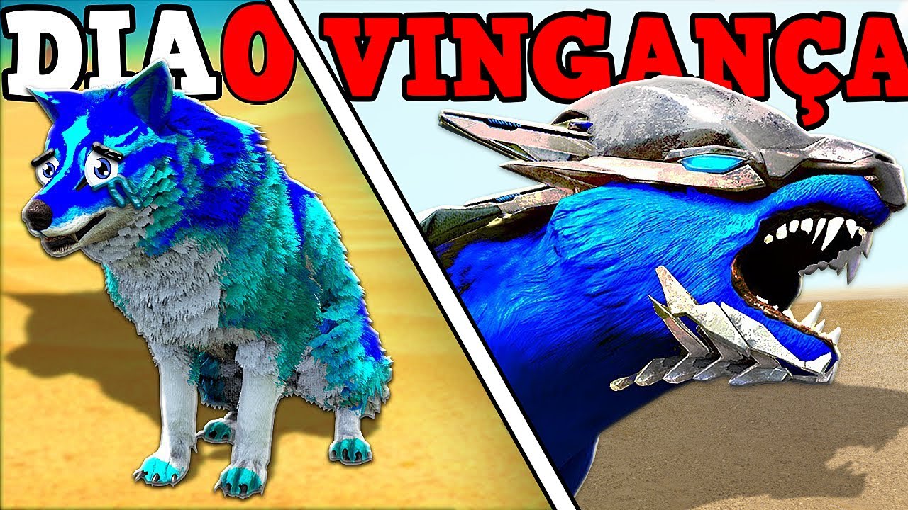 O PEQUENO LOBO EVOLUIU PARA SALVAR SUA FAMÍLIA! GRANDE VINGANÇA! 100 DIAS ARK