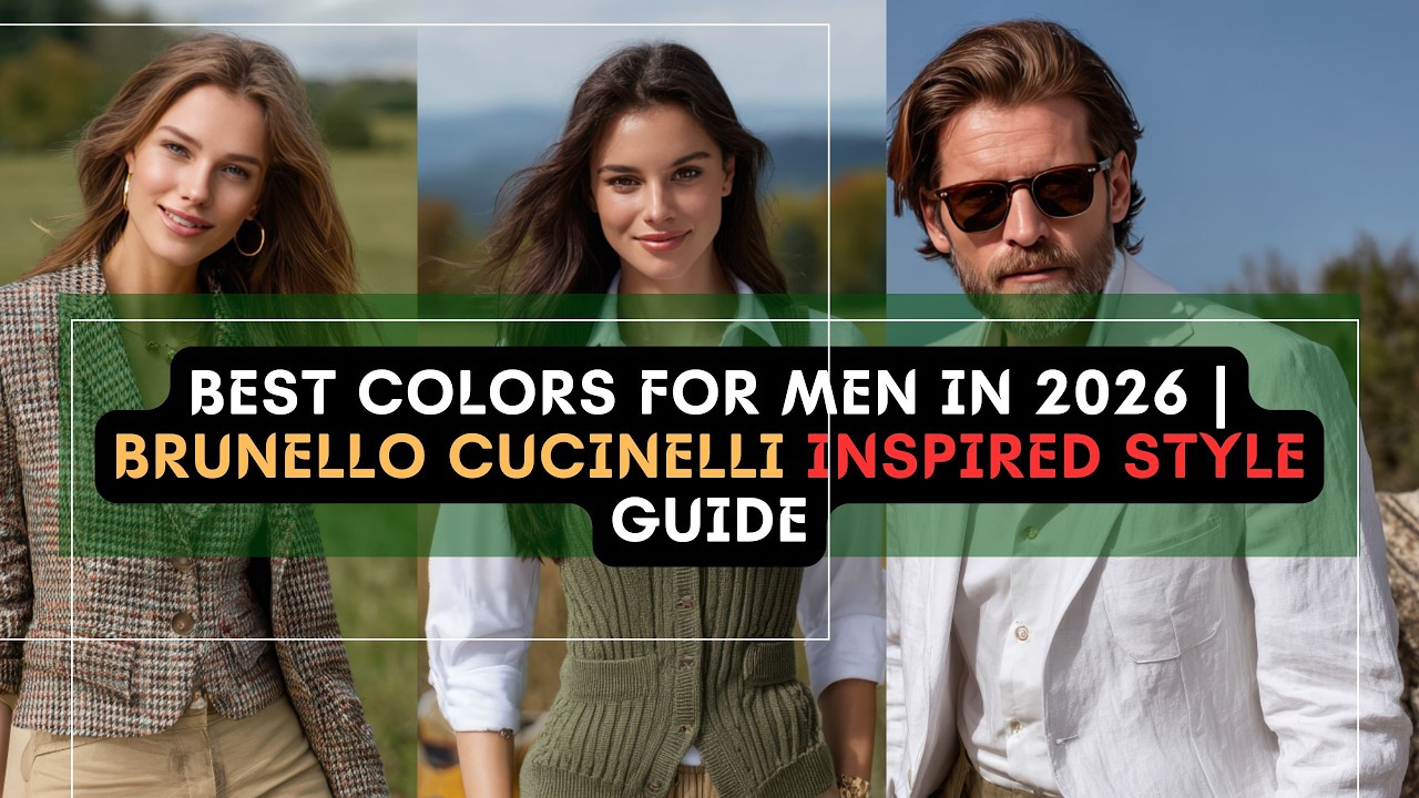 Лучшие цвета для мужчин в 2026 году | Стиль от Brunello Cucinelli