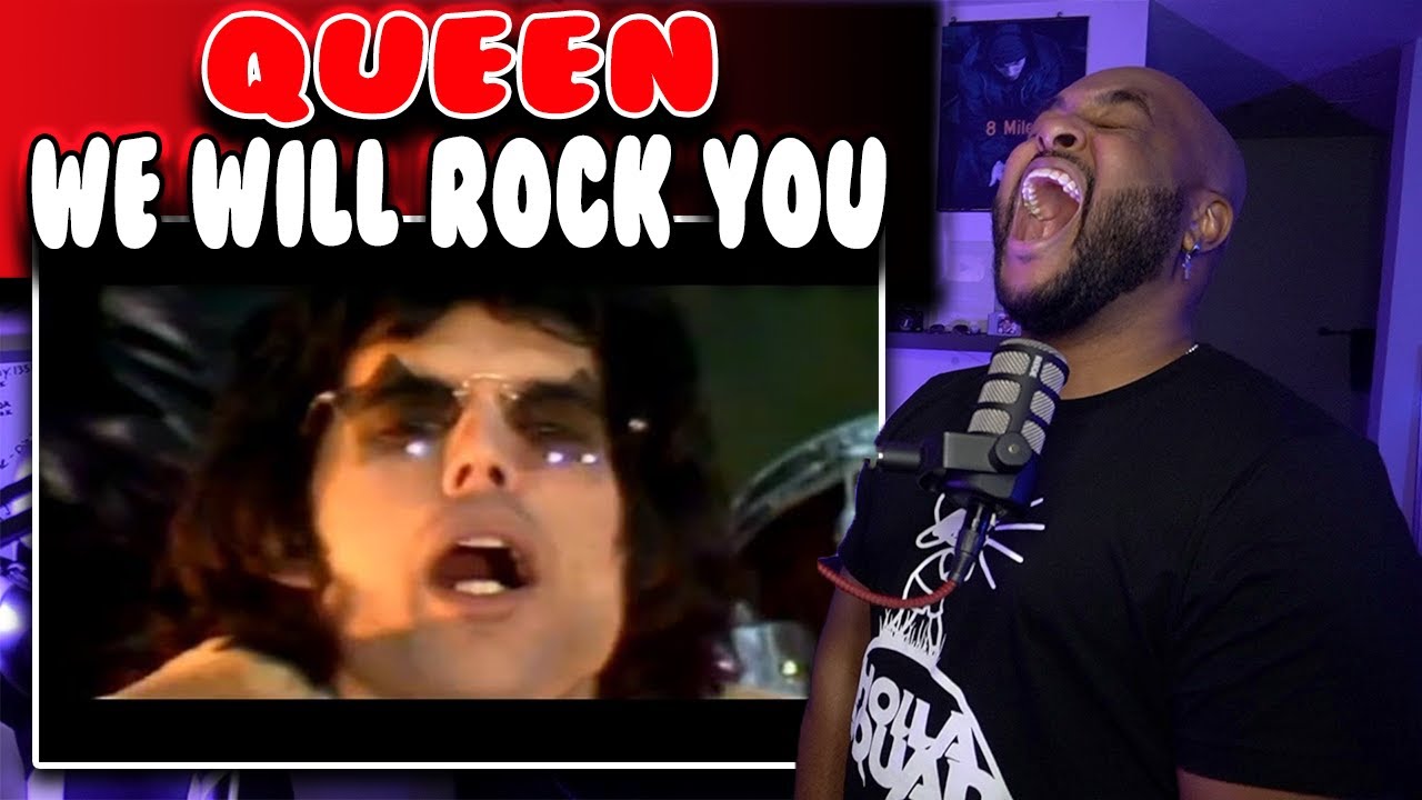 First Time hearing Queen - We Will Rock You | Reaction