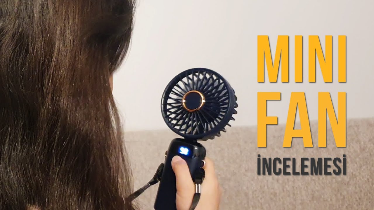 Yongtai / Chronus Mini El Fanı İncelemesi. Güncelleme : Pil Ömrü Kısa Sürede Yarıya İndi!