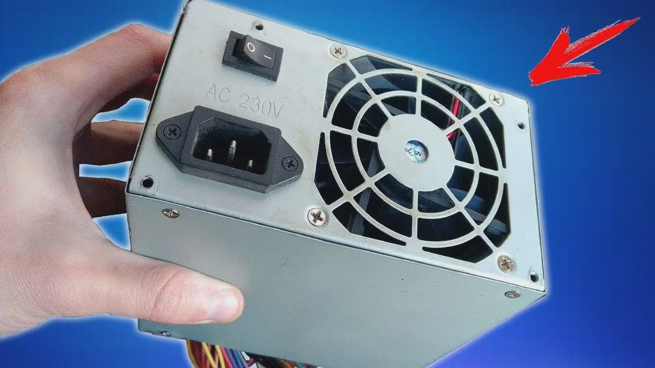 Descubra o segredo: nunca mais jogue fora uma fonte de PC estragada!