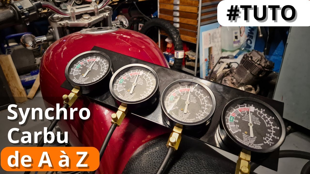 Synchronisation des Carburateurs Moto : Astuces et Techniques #tutorial #vevor
