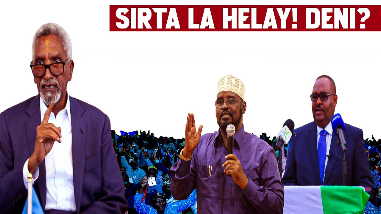 DEG DEG: Xildhibaan sirculus fashiliyay – Deni & Axmed Madoobe qorshe qarsoon Muqdisho, Xasan Sheekh