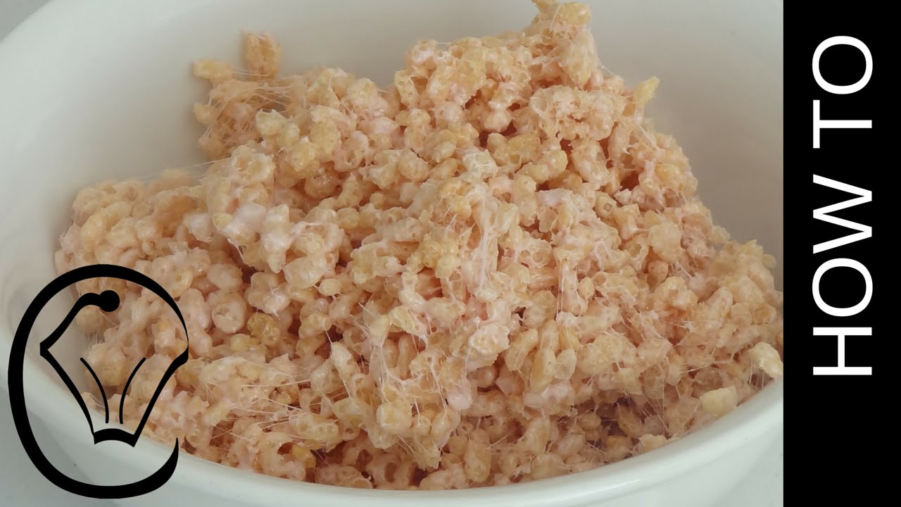 How To Make Rice Krispy Treats RKT For Modelling by Cupcake Savvy's Kitchen