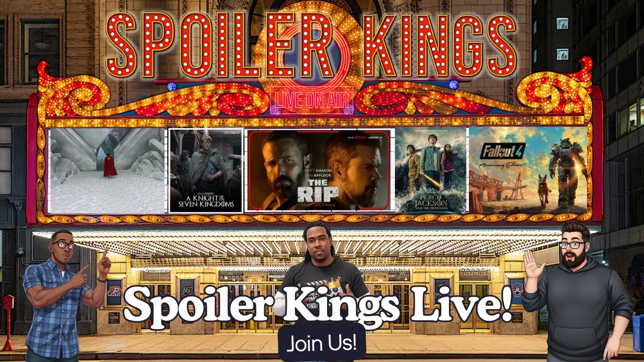 News, Reviews, & Reactions | The Rip, Percy Jackson, Fallout, Trailers and More