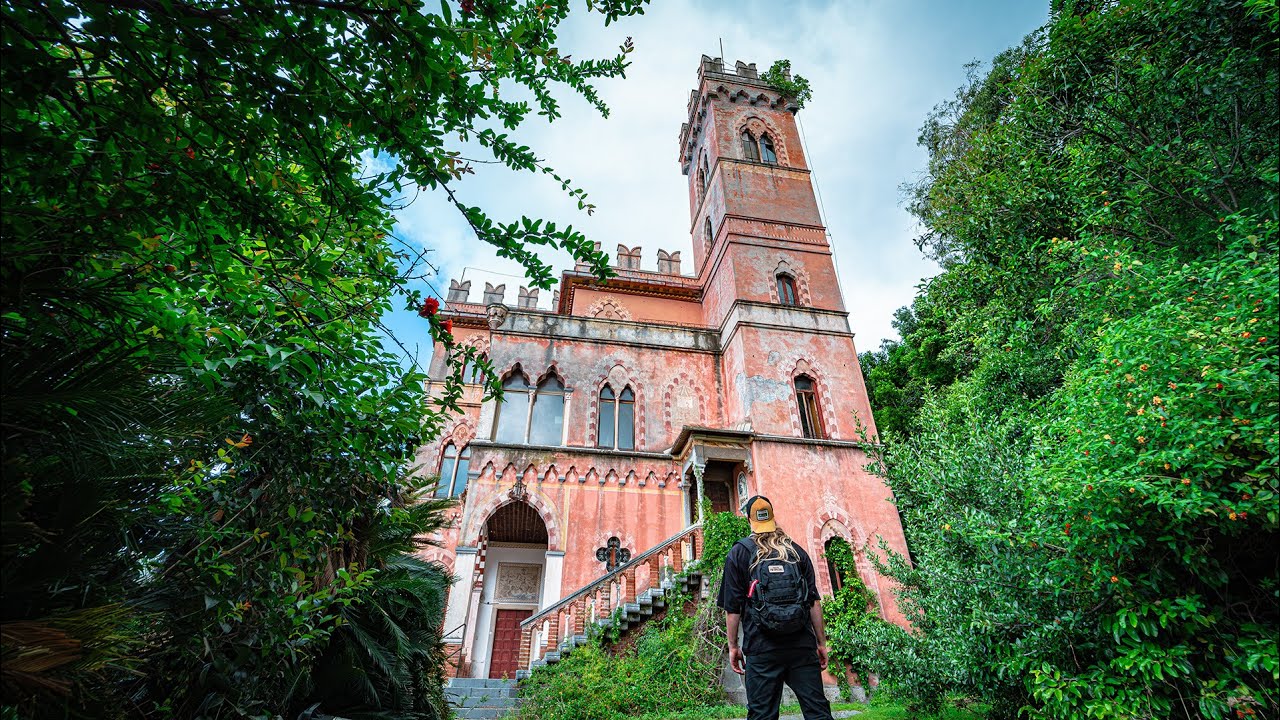 CASTELLO E VILLA ABBANDONATI DA 17 ANNI, OLTRE 100.000€ IN RISTRUTTURAZIONE MAI TERMINATA
