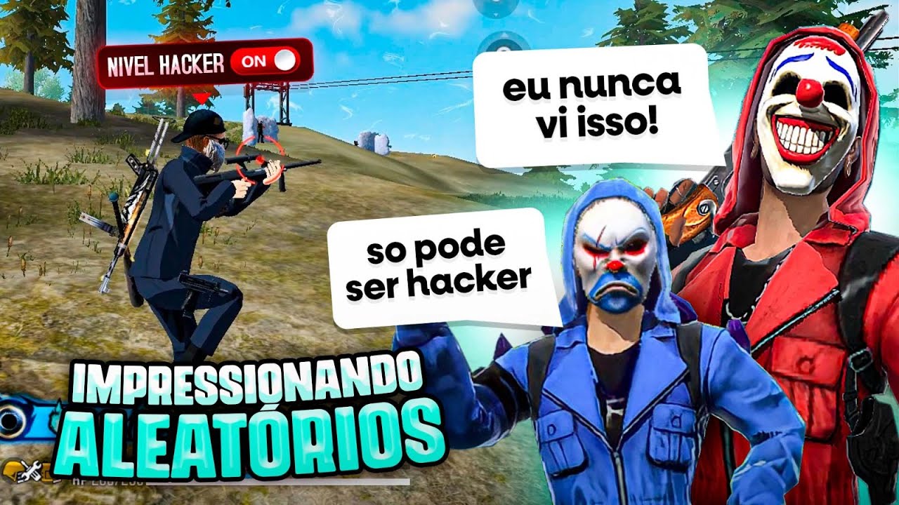 IMPRESSIONANDO OS ALEATORIOS EM 2026 🔥 - ELES NUNCA VIRAM ESSA JOGABILIDADE NO FREE FIRE 👽
