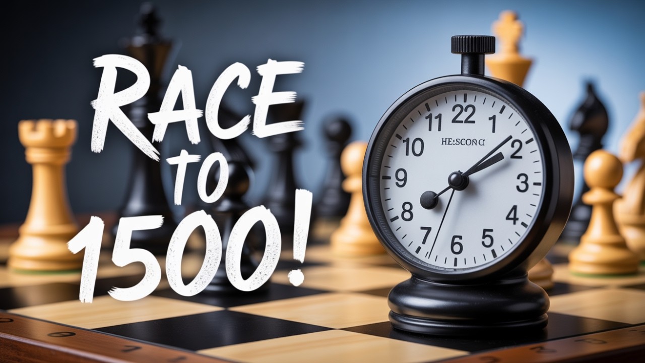 20 Rating Points in 25 Minutes | 1500 Blitz Race