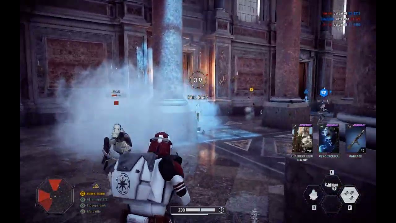Star Wars Battlefront 2 526 - Lv 50 Yoda Co-Op Win