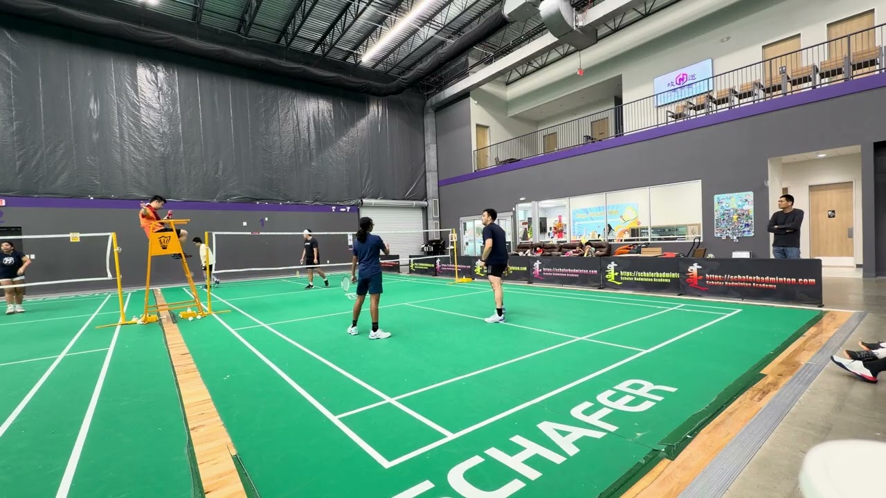 Saturday mini tournament Fandi&Wang vs Stephan&Diksha