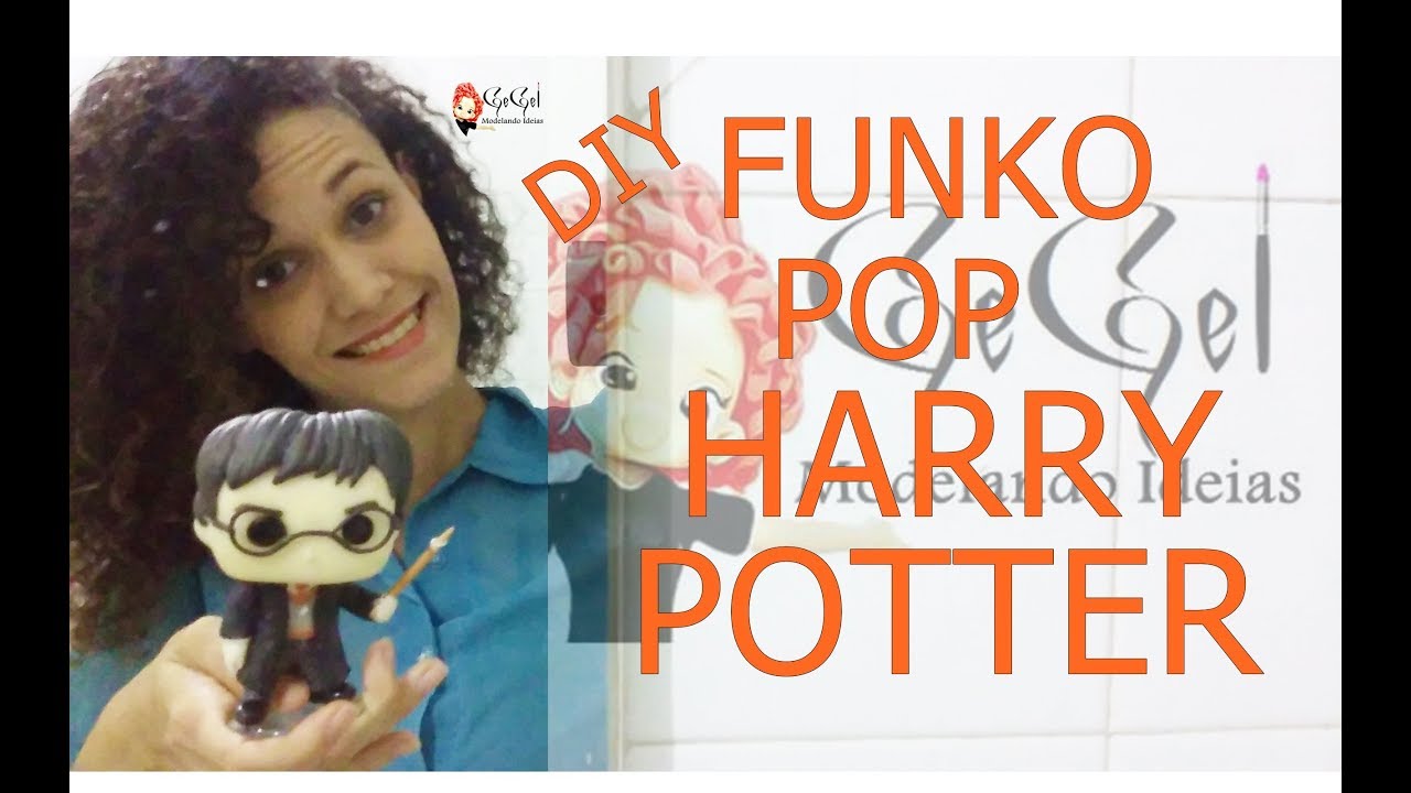 DIY - Funko Pop Harry Potter | HP #diyfunkobiscuit #potterhead