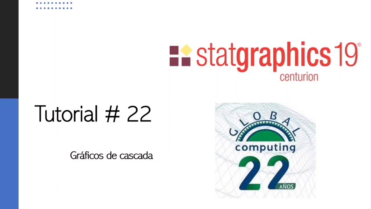 Tutorial Statgraphics: Gráficos de cascada.