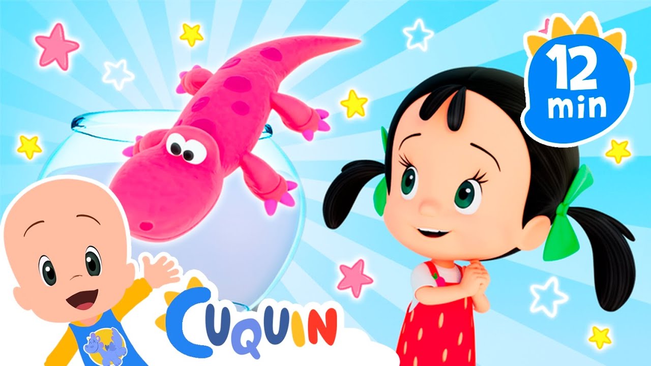 Animais coloridos de massinha | Aventuras educativas de Cuquin
