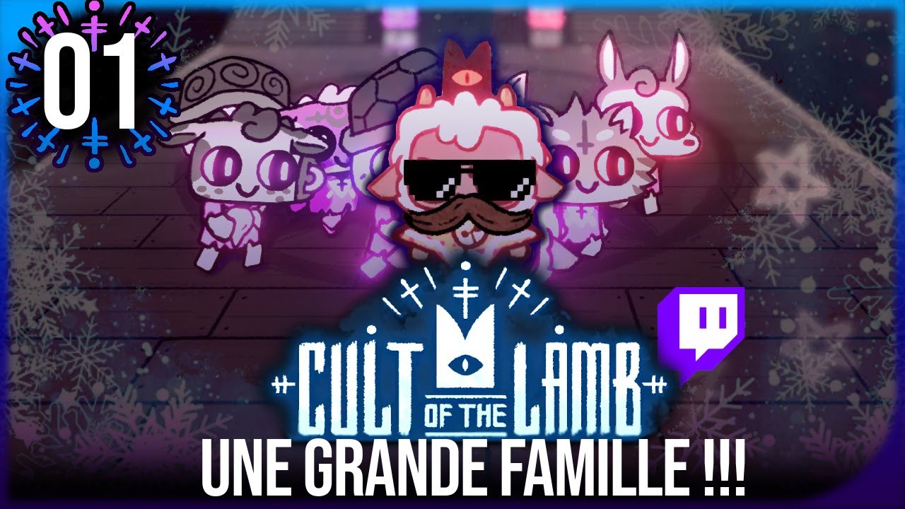 RE-BELOTTE la FAMILLE 💖🔵 Cult of The Lamb Woolhaven #01