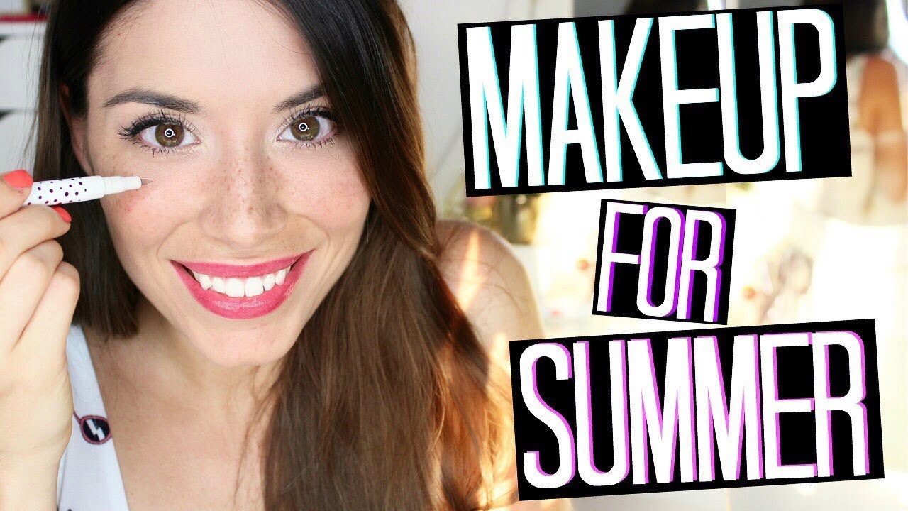 SUMMER MAKEUP | MI PREPARO CON VOI CON...TANTISSIME LENTIGGINI FINTE !!! | Adriana Spink