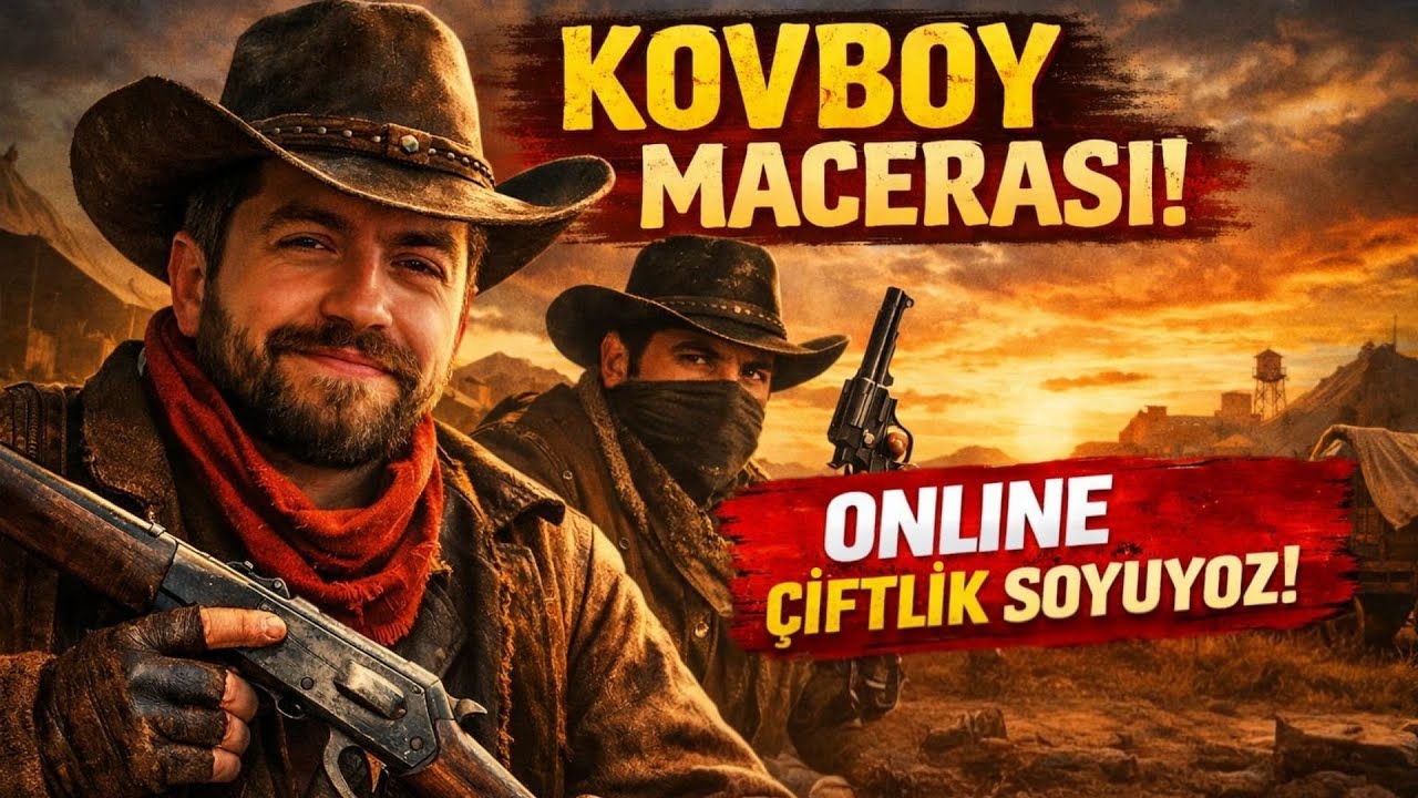 🔴 Red Dead Redemption 2 Online CANLI | En Güzel Ülkede Kovboyluk Yapıyoruz! @tolgahan7097