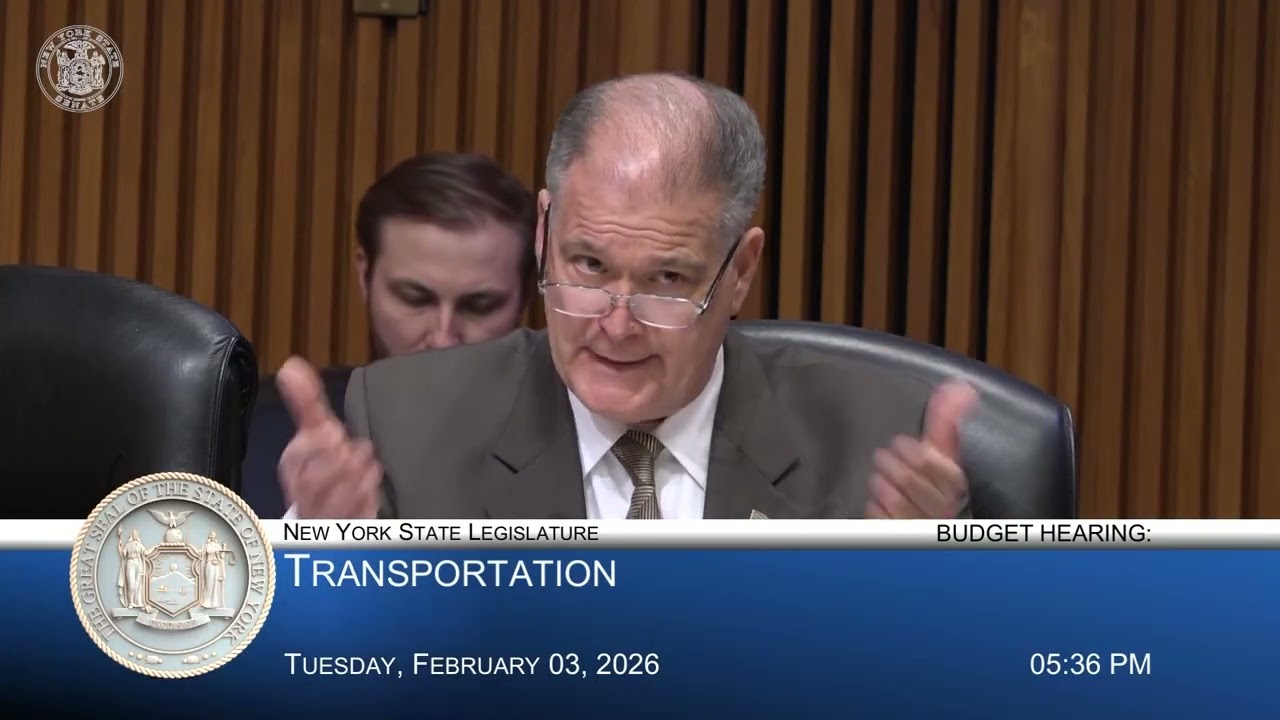 Senator Mattera Discusses Local Roads