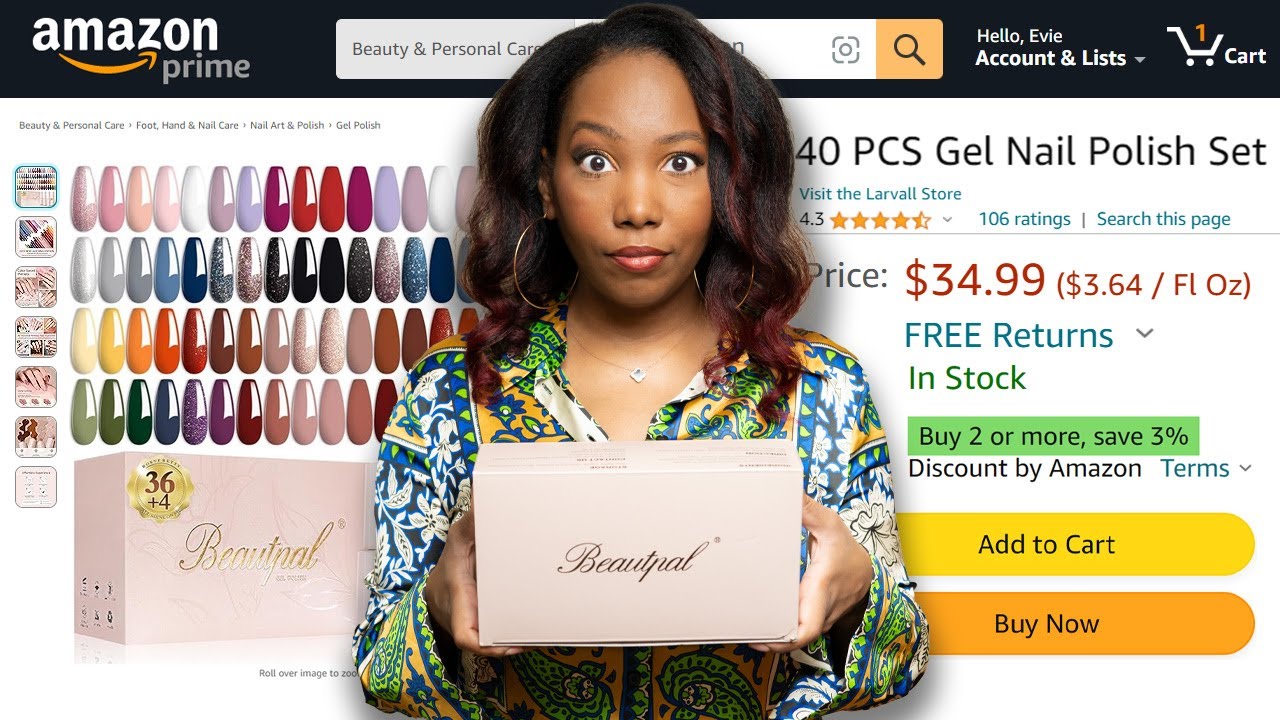 Trying a Gel Polish Kit from Amazon - Beautpal