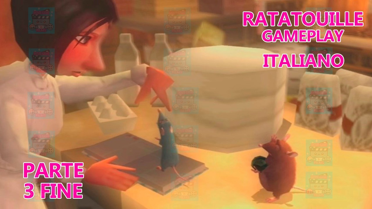 Ratatouille – Gameplay in italiano Parte 3 Fine | Storia del gioco