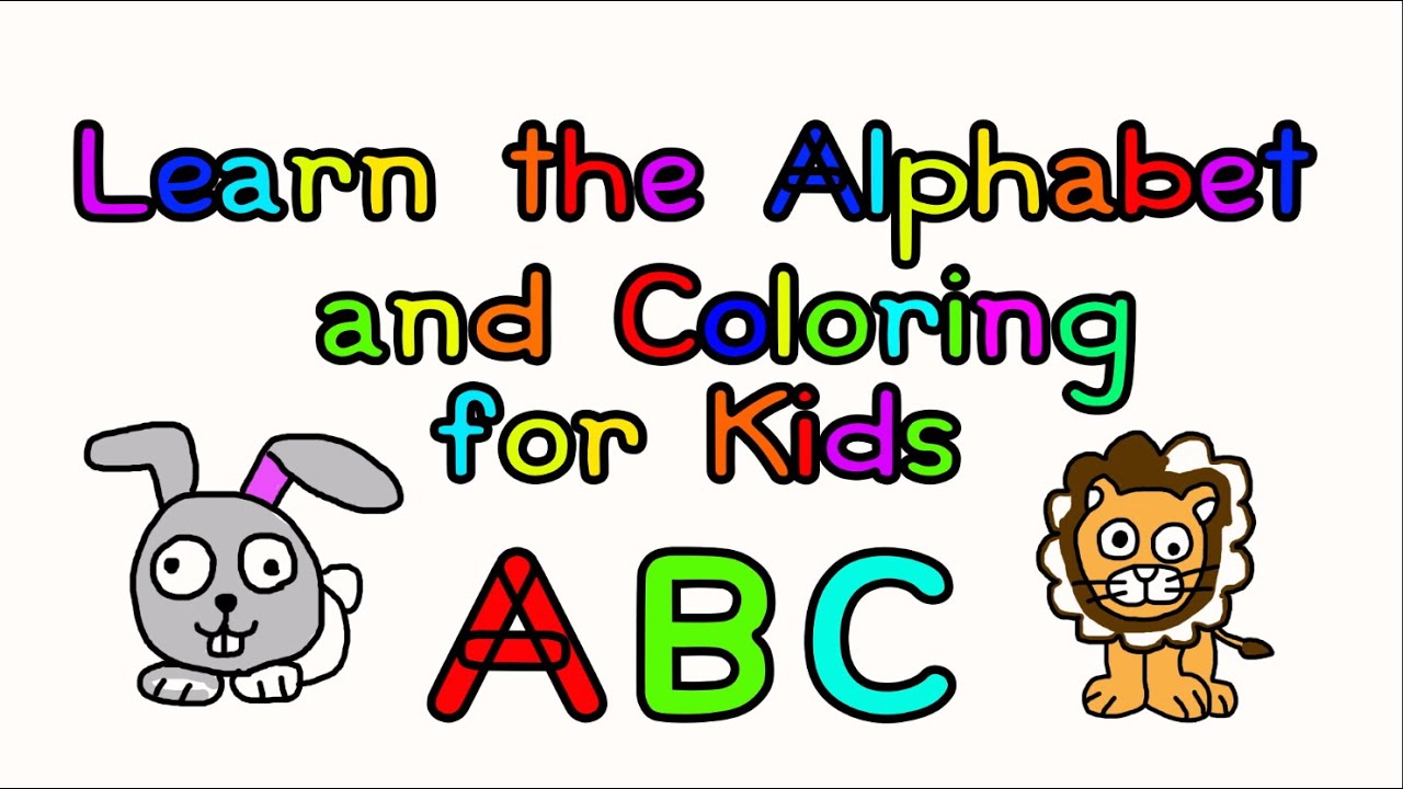 Kids Song ABC learn the alphabet and coloring the pictures otto kids tv