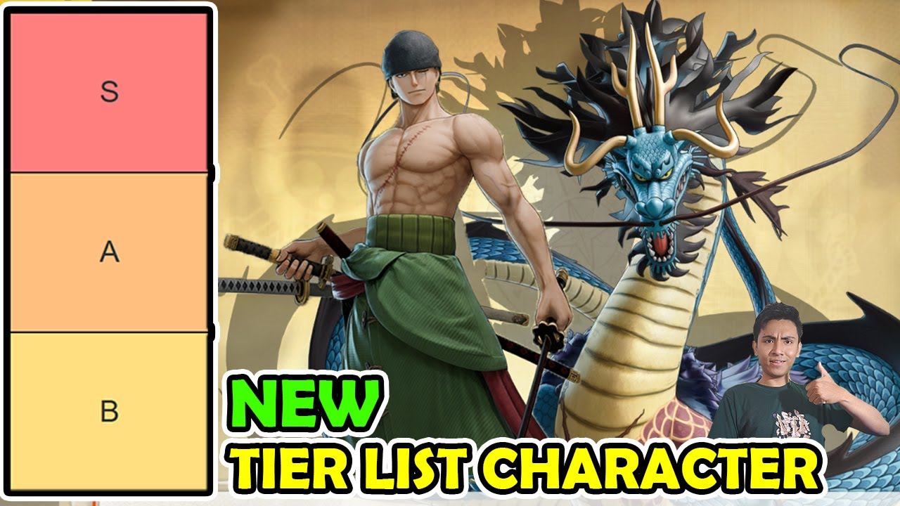 TIER LIST TERBARU !! UPDATE NEW KARAKTER ZORO DAN KAIDO AZURE DRAGON - ONE PIECE SAILING TREASURE