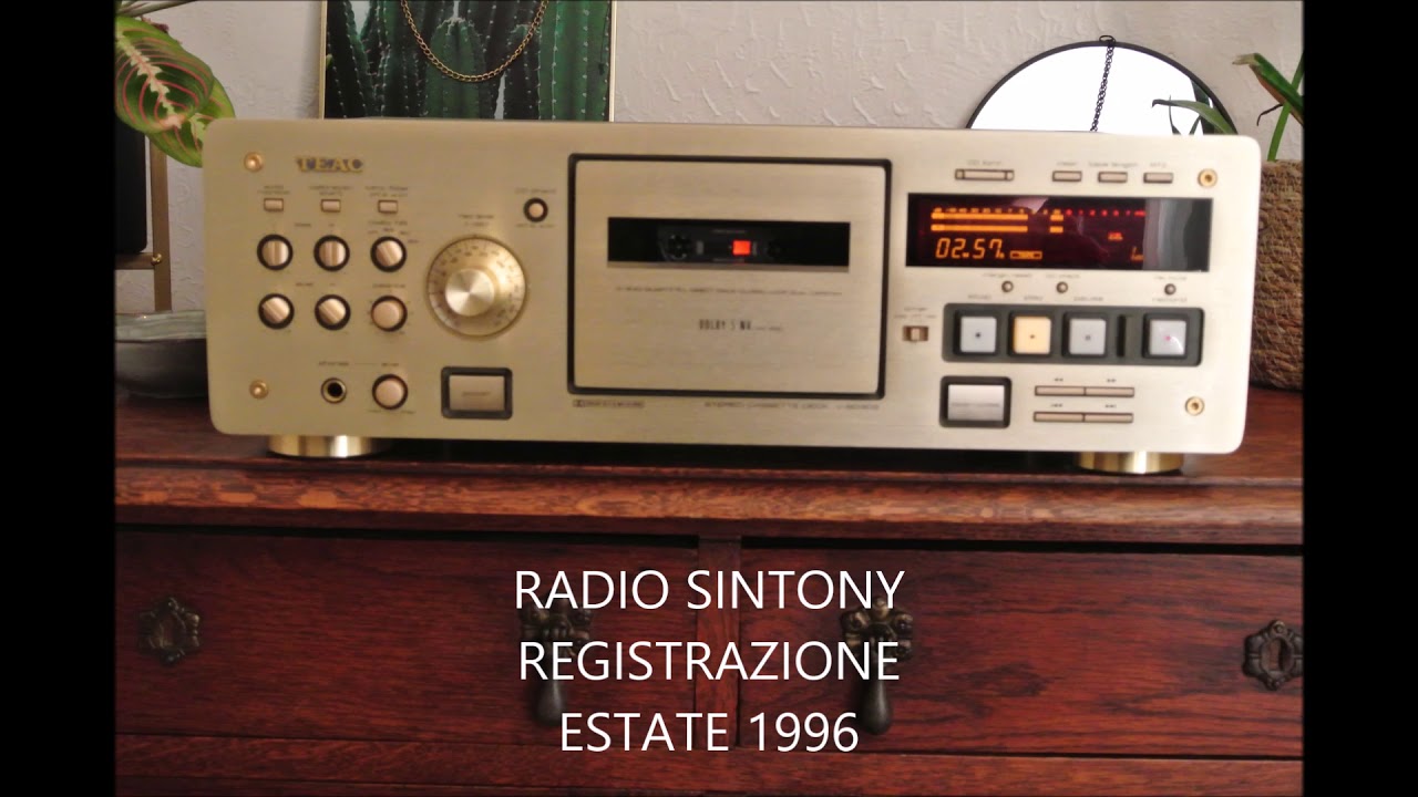 Radio Sintony registrazione Estate 1996