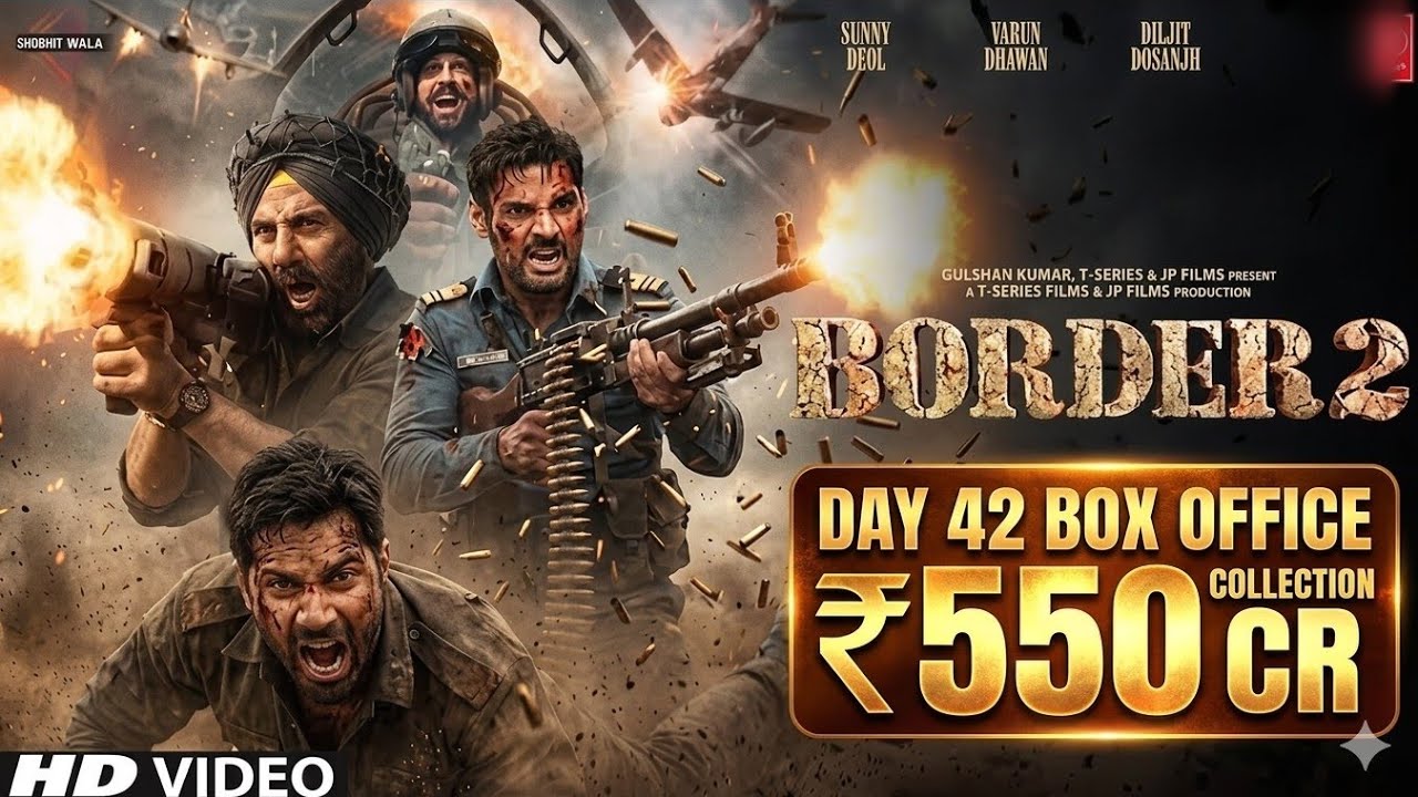 Border 2 Box Office Collection Day 42: The Final Stand! 🇮🇳 #border2 #boxofficecollection 