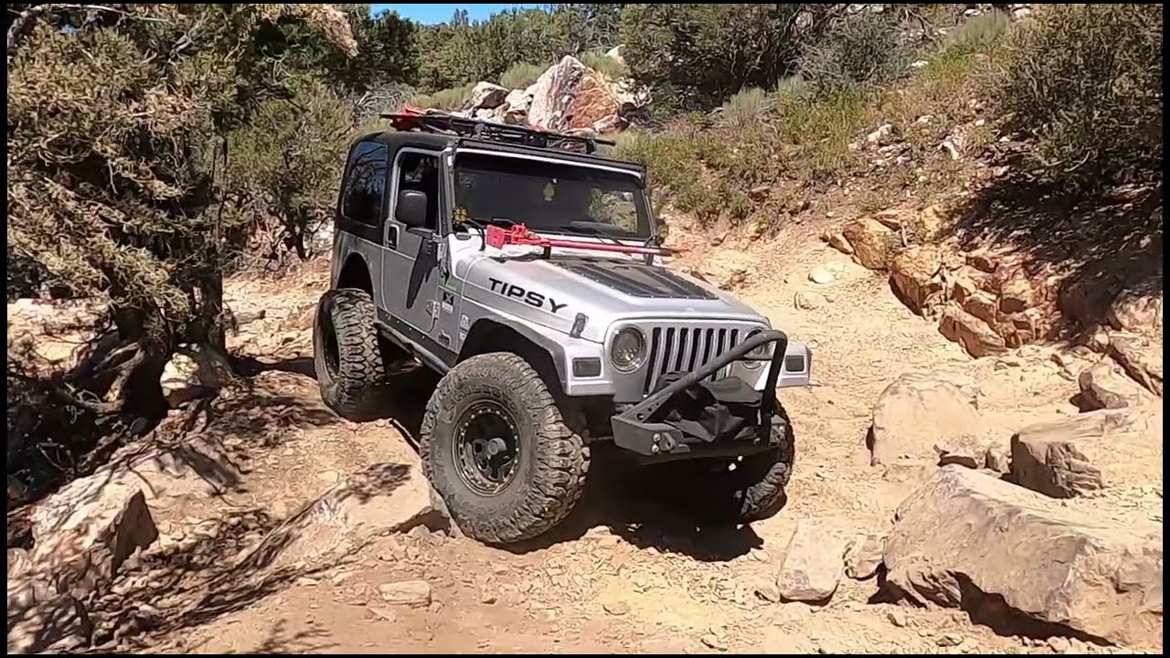 Jeeping Gold Mountain in Big Bear Badge of Honor Trail- July 2025