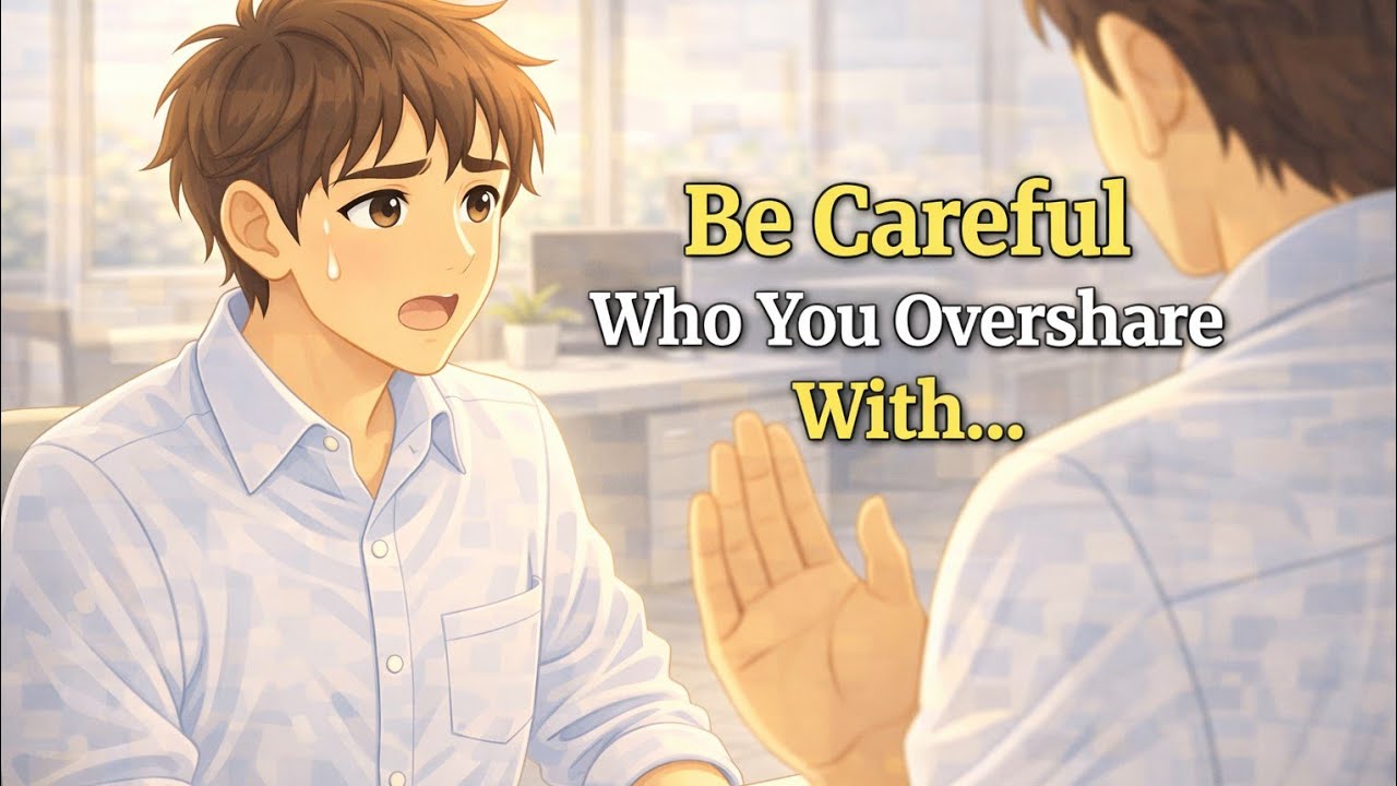 “The Cost of Trusting Too Fast” | A Workplace Lesson About Oversharing