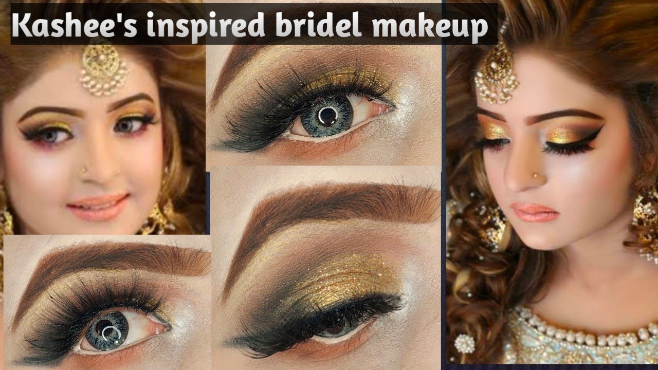 kashee's bridel makeup|inspired by kashee's|eye makeup|Kashee's beauty Parlor