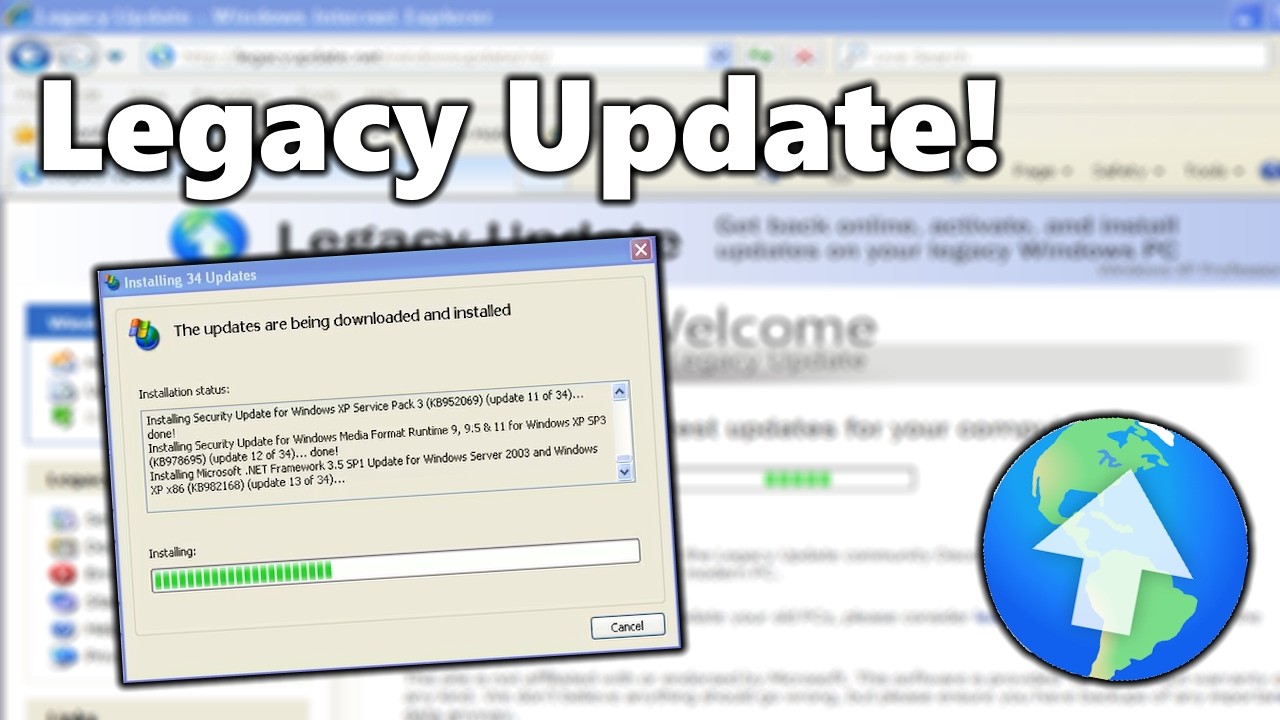 Update Windows XP with Legacy Update!