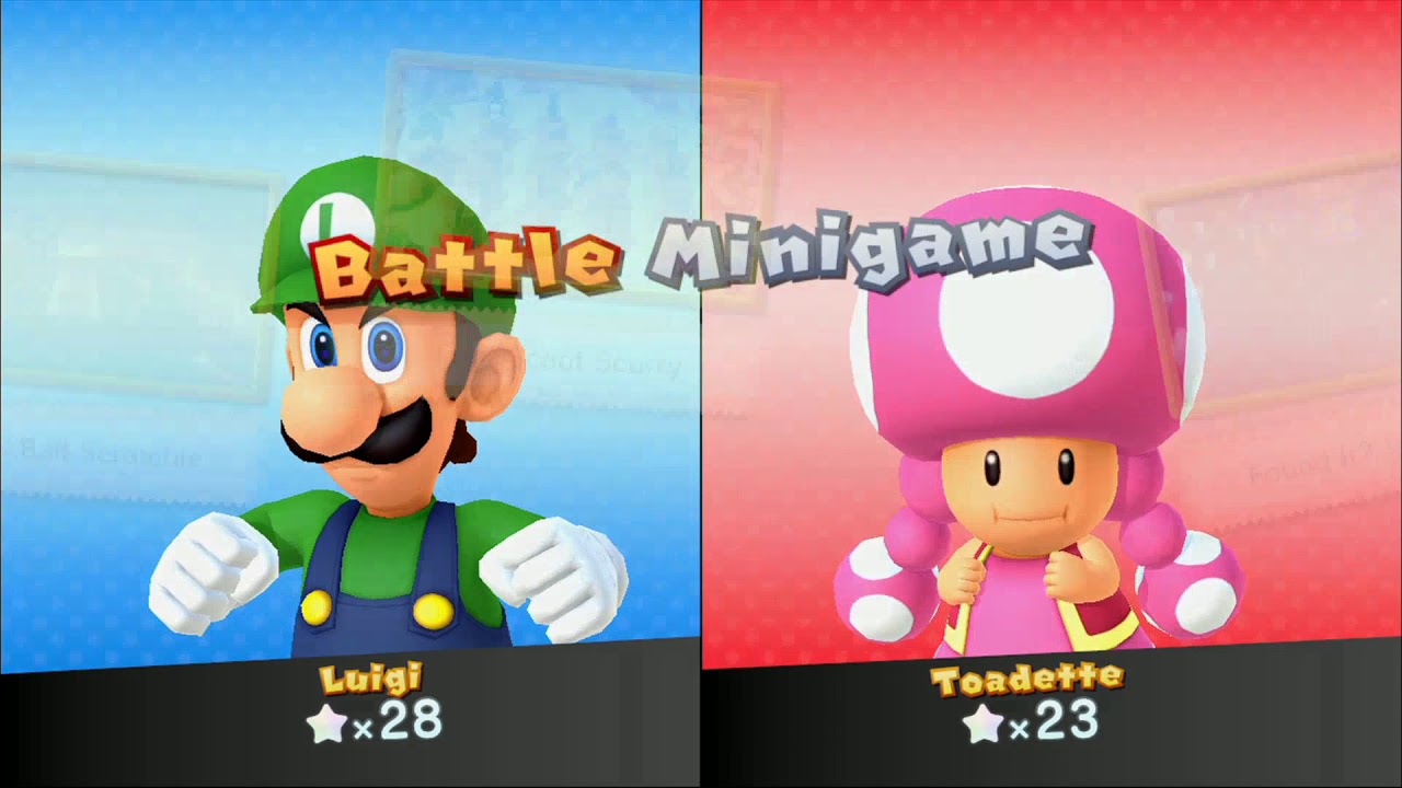 Mario Party 10 - Mario Party Mode - Mushroom Park (Toadette Solo Luigi - Master Difficulty )