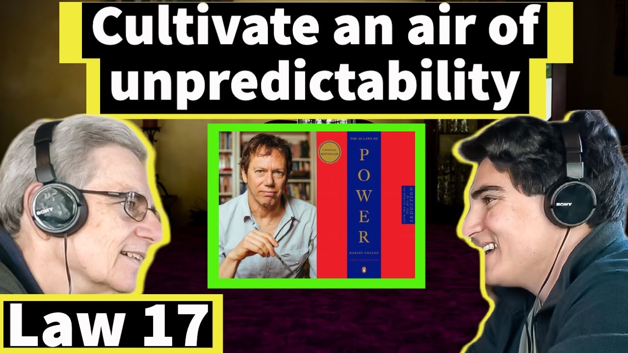 Law 17 Keep others in suspended TERROR: Cultivate an air of unpredictability | 48 Laws of Power