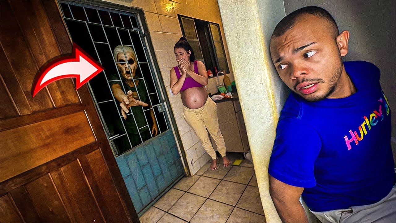 VELHA ASSUSTADORA TENTOU MAT4 EU E MINHA ESPOSA GRÁVIDA
