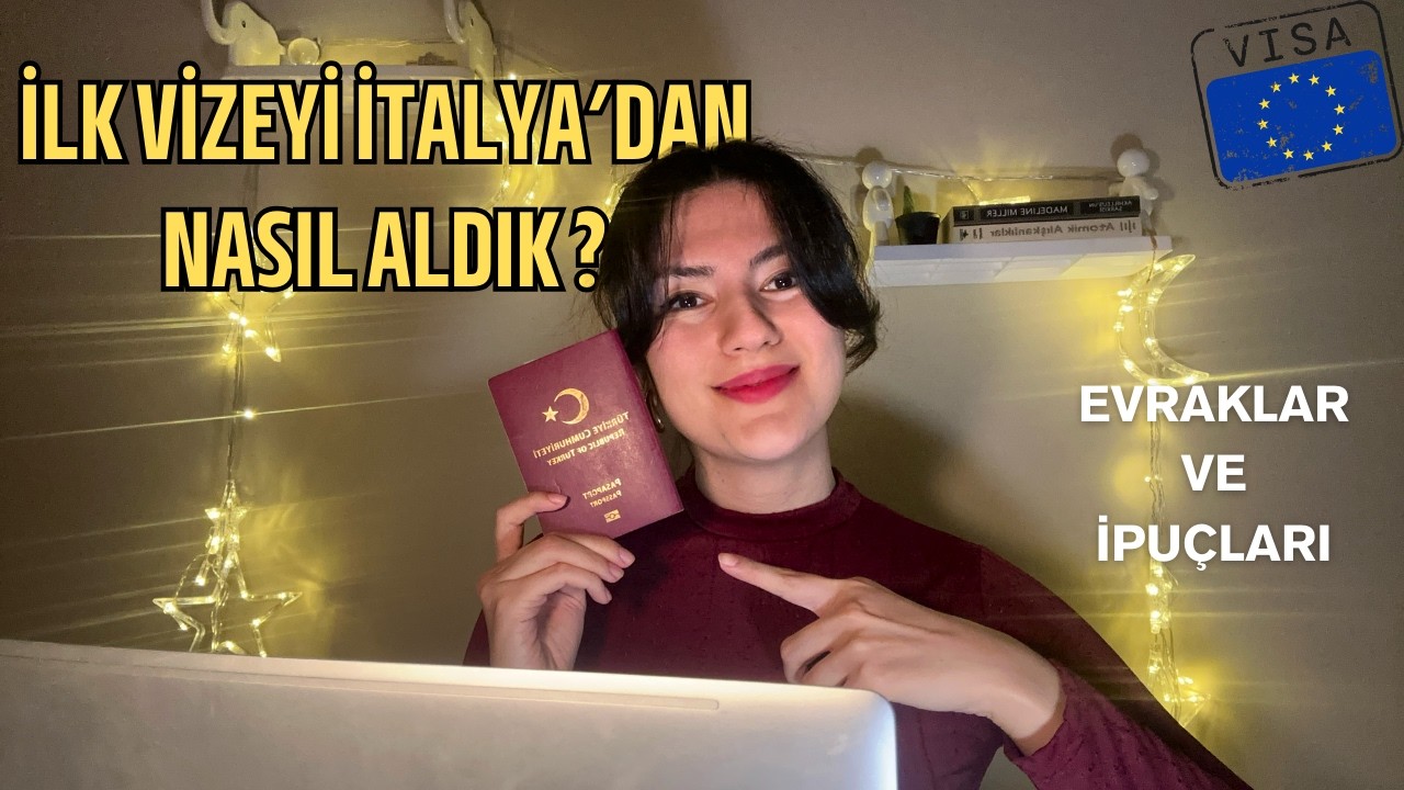 İlk SCHENGEN Vizemizi İTALYA'DAN Nasıl Aldık? 🇮🇹