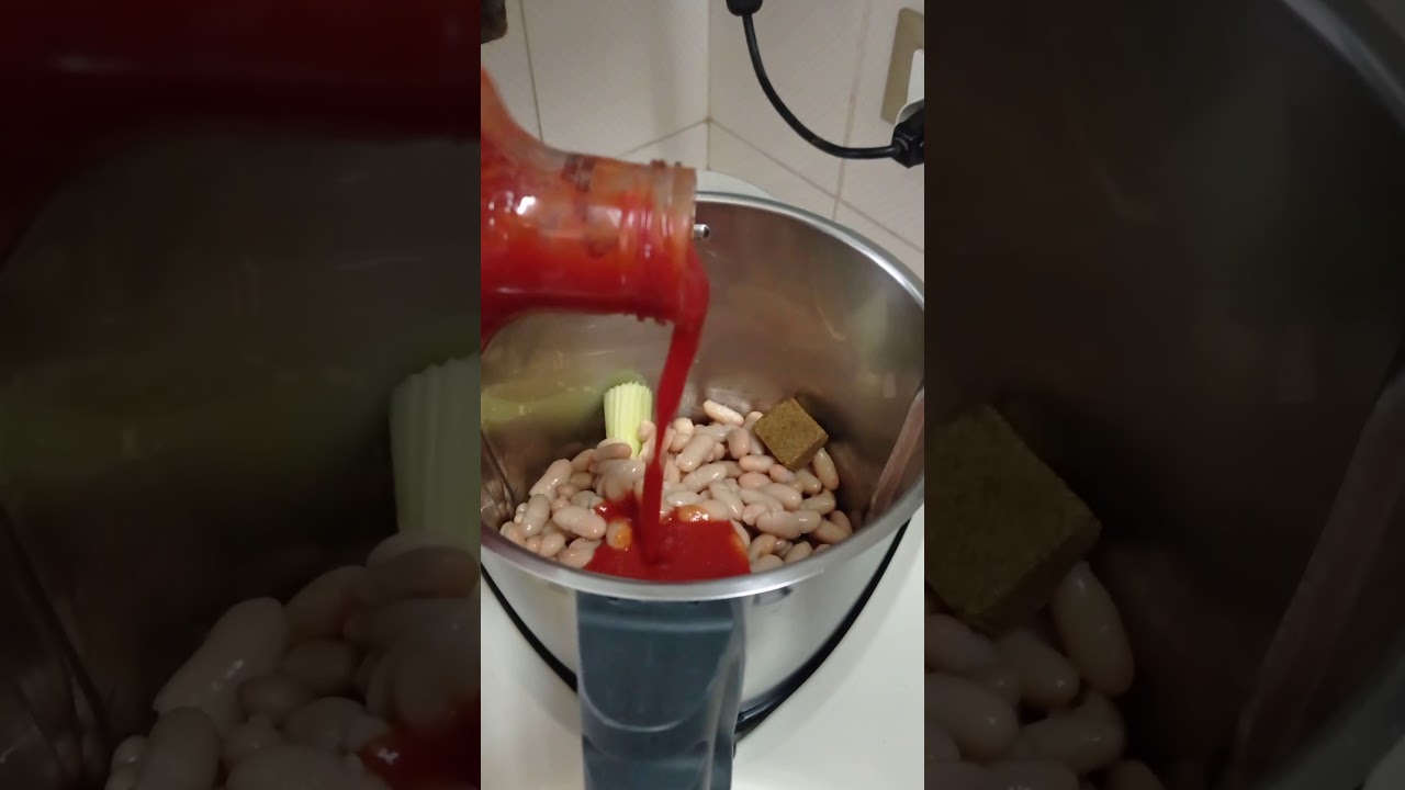 PASTA E FAGGIOLI COL BIMBY.