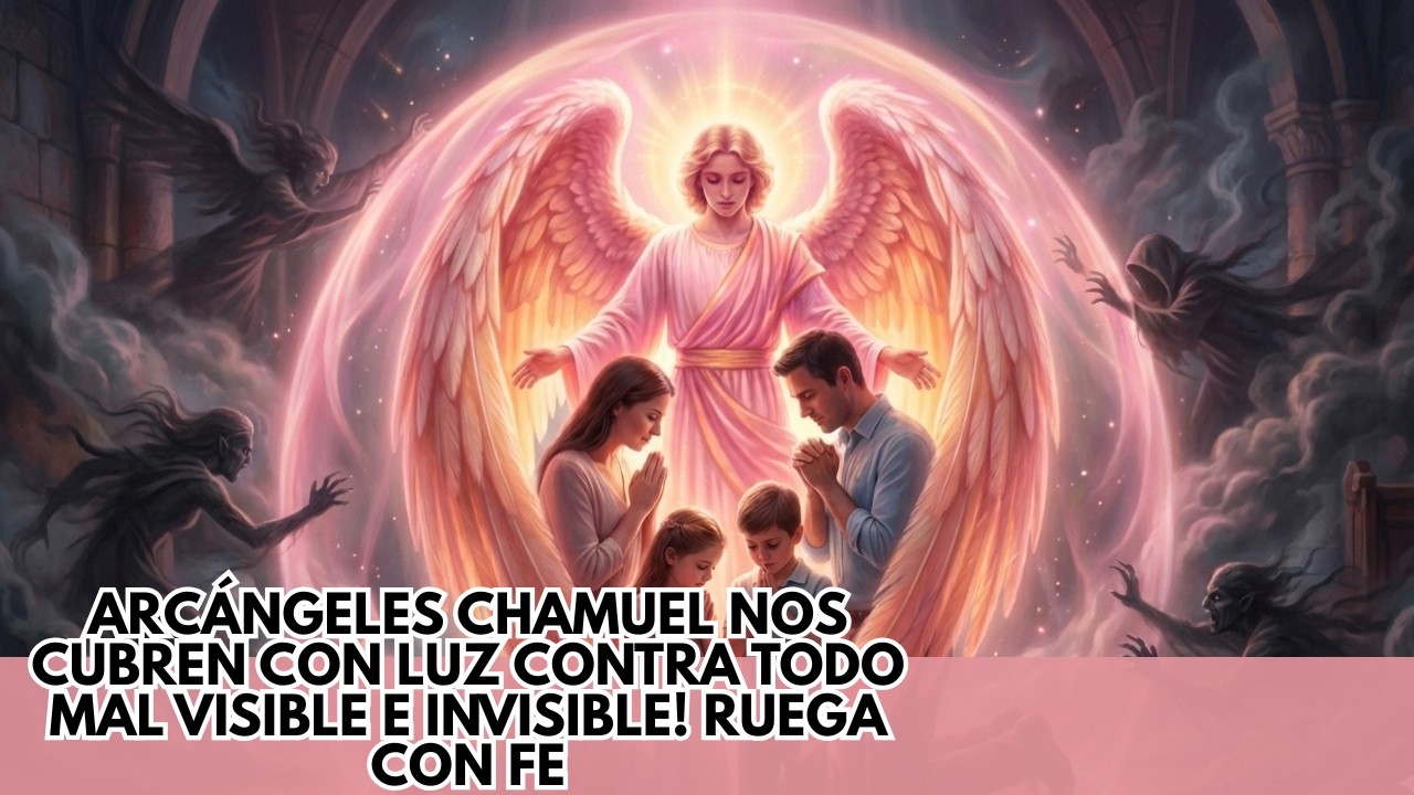 Arcángeles Chamuel nos cubren con luz contra todo