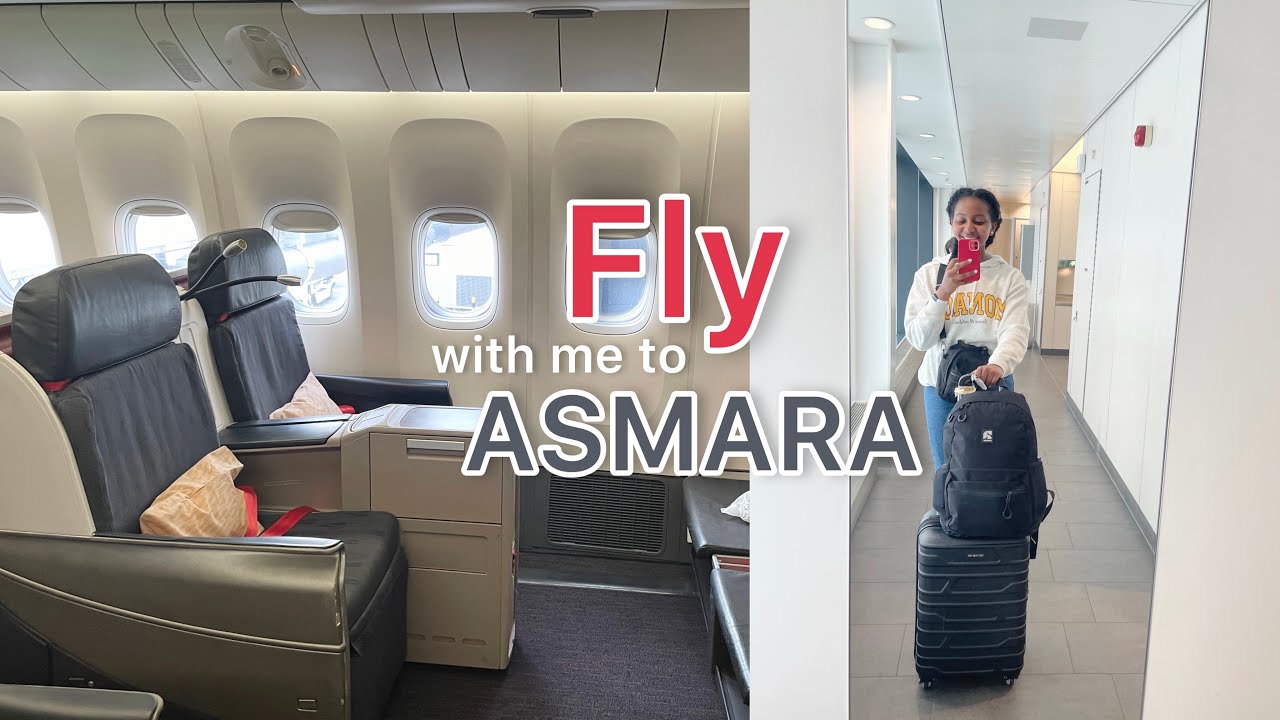 ERITREA TRAVEL VLOG ✈️ Fly with me to ASMARA, ERITREA Turkish Airlines BUSINESS CLASS experience